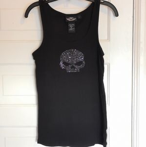 Harley Davidson Willy G Skull Tank